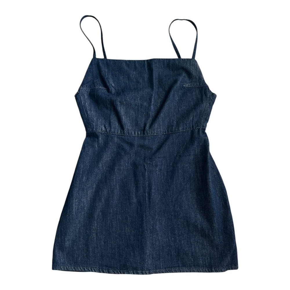 New Zara Denim Mini Dress